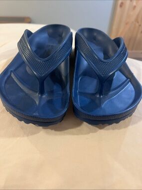 Birkenstock ladies navy  Blue EVA Thong Sandals